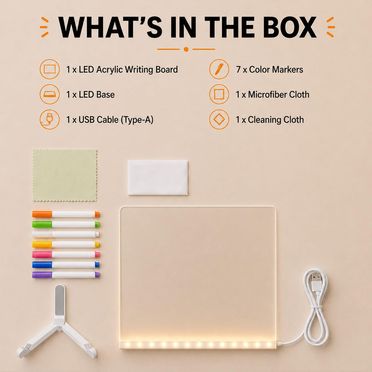 DIY LED Writing Board